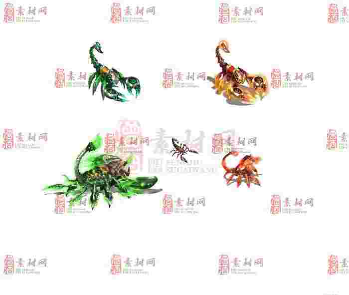 免费怪物素材0406C：81-1