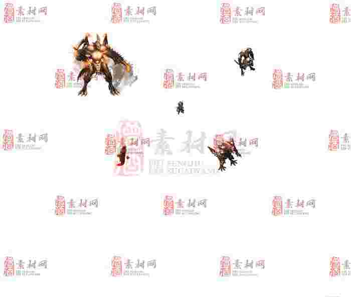 免费怪物素材0406C：85-1