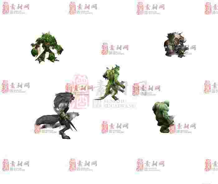 免费怪物素材0406C：87-1