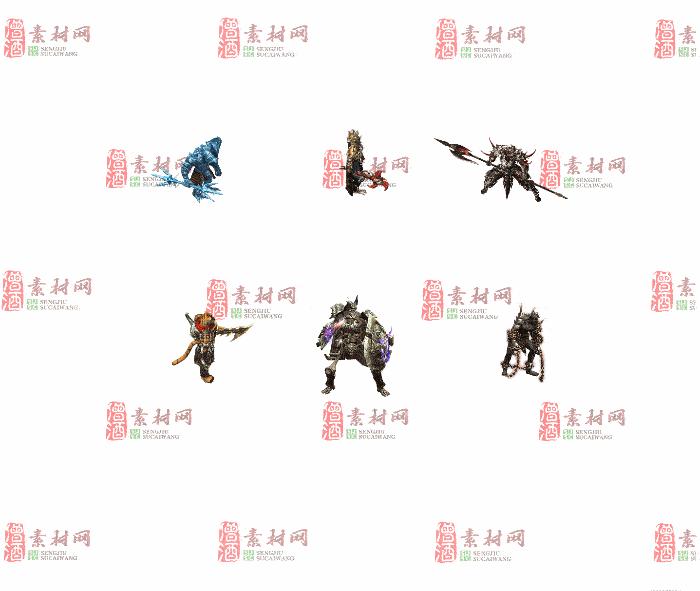 免费怪物素材0407A：11-2