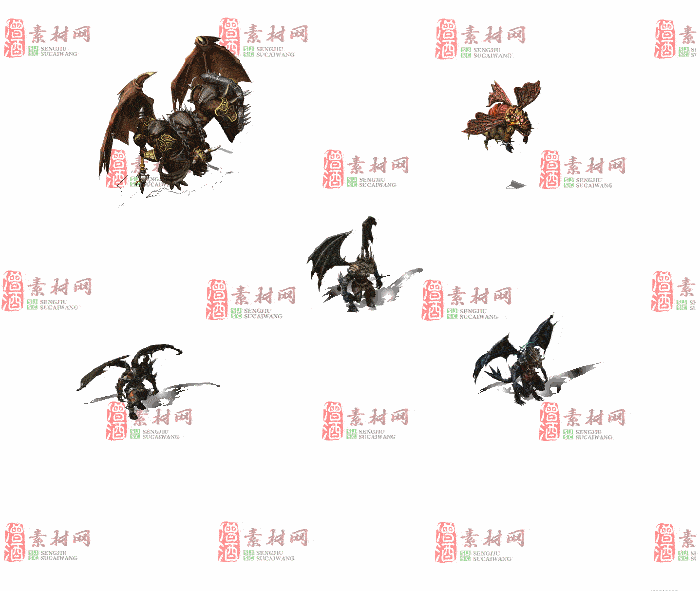 免费怪物素材0407A：28-2
