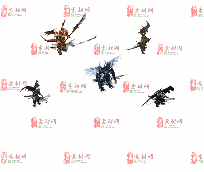 免费怪物素材0407A：32-2