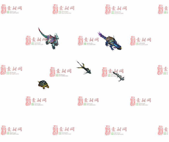 免费怪物素材0407A：41-2