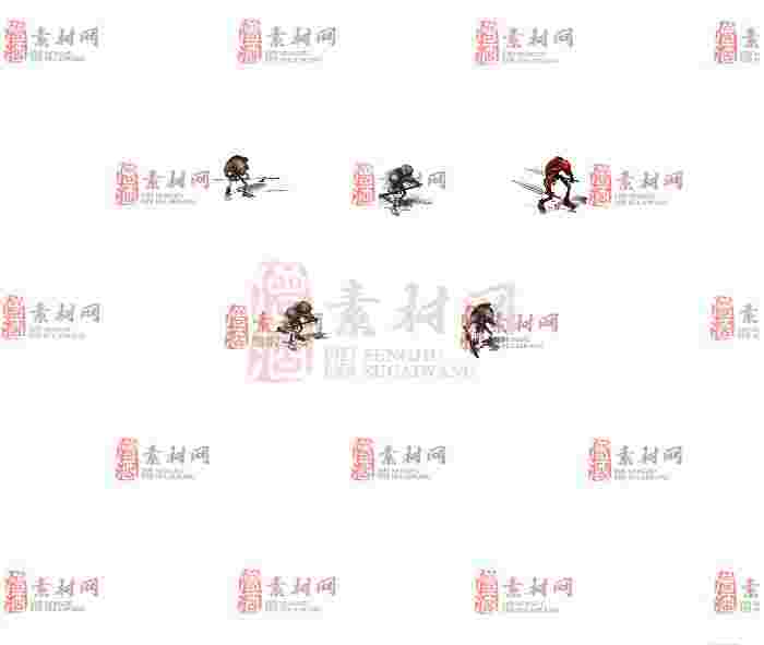 免费怪物素材0407A：47-1