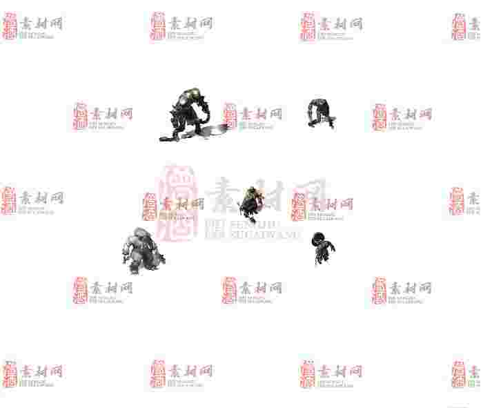 免费怪物素材0407A：48-1