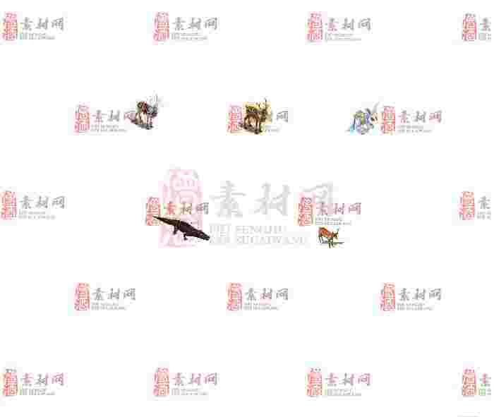 免费怪物素材0407A：54-1