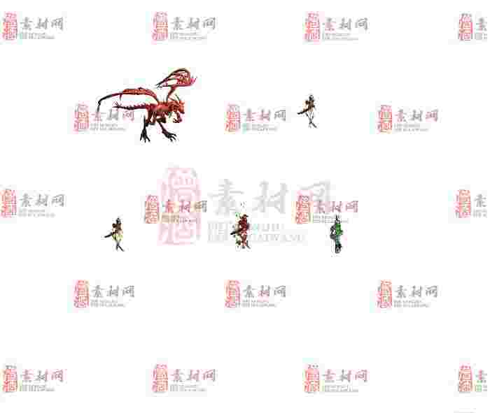 免费怪物素材0407A：67-1