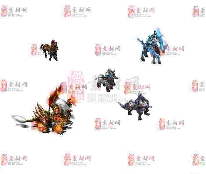 免费怪物素材0407A：69-1