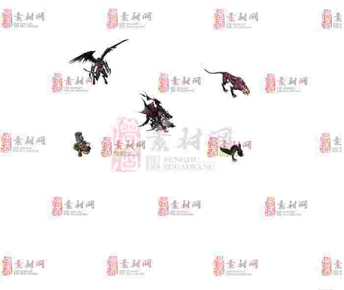 免费怪物素材0407A：75-1