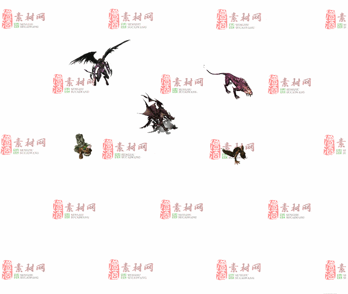 免费怪物素材0407A：75-2