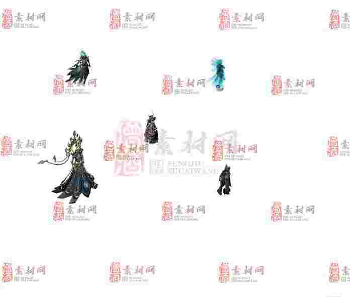 免费怪物素材0407A：76-1