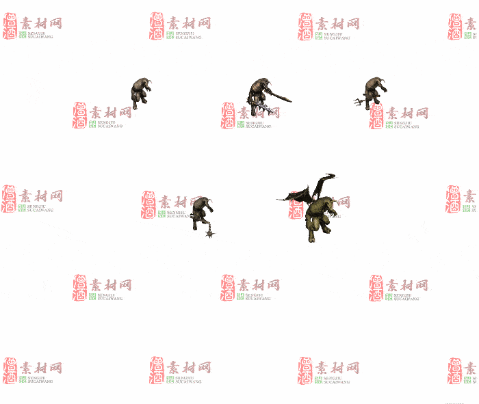 免费怪物素材0407A：88-2