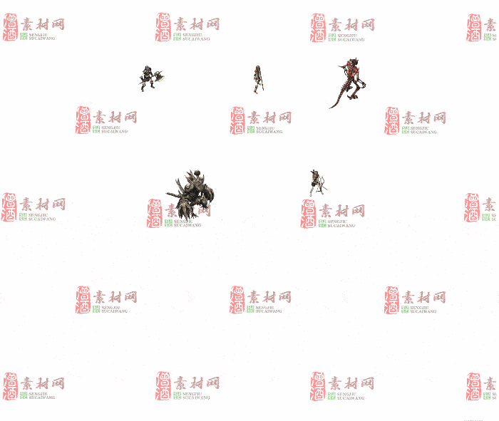 免费怪物素材0407A：90-2
