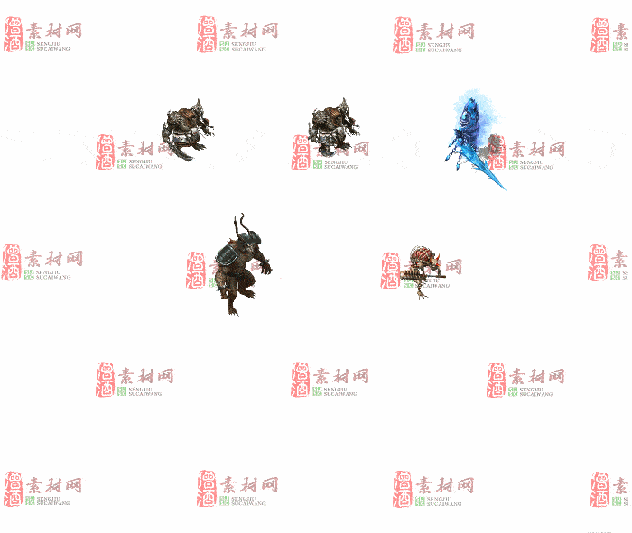 免费怪物素材0407A：94-2