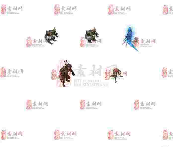 免费怪物素材0407A：94-1