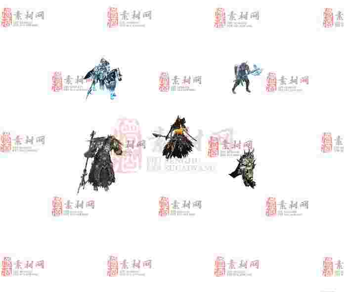 免费怪物素材0407B：12-1