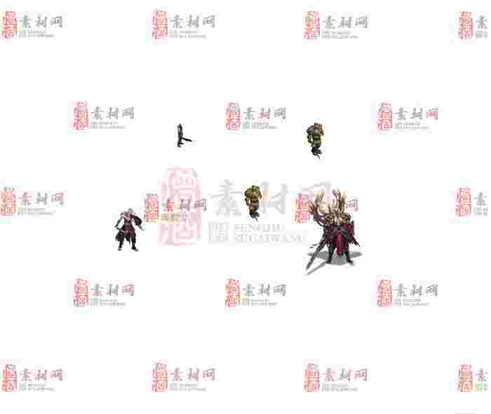 免费怪物素材0407B：13-1