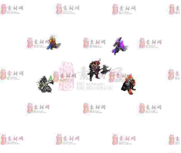 免费怪物素材0407B：24-1