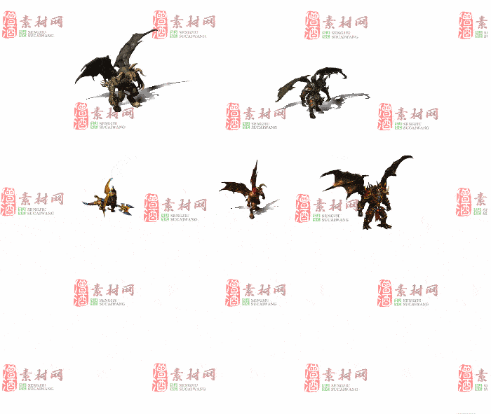 免费怪物素材0407B：39-2