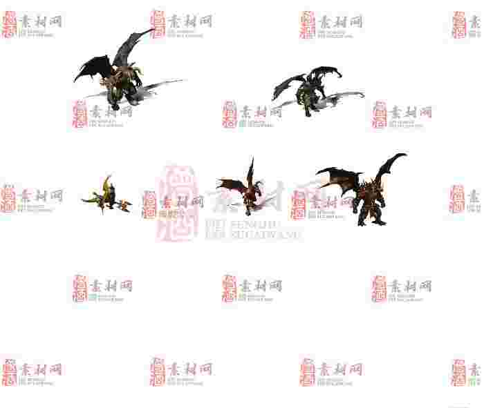 免费怪物素材0407B：39-1