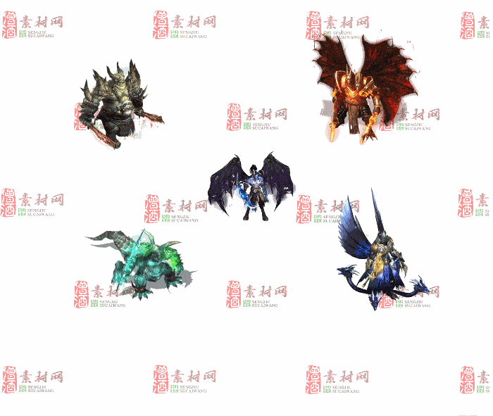 免费怪物素材0407B：63-2