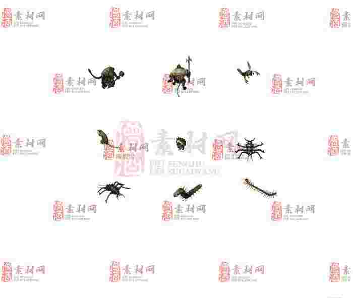 免费怪物素材0407B：65-1