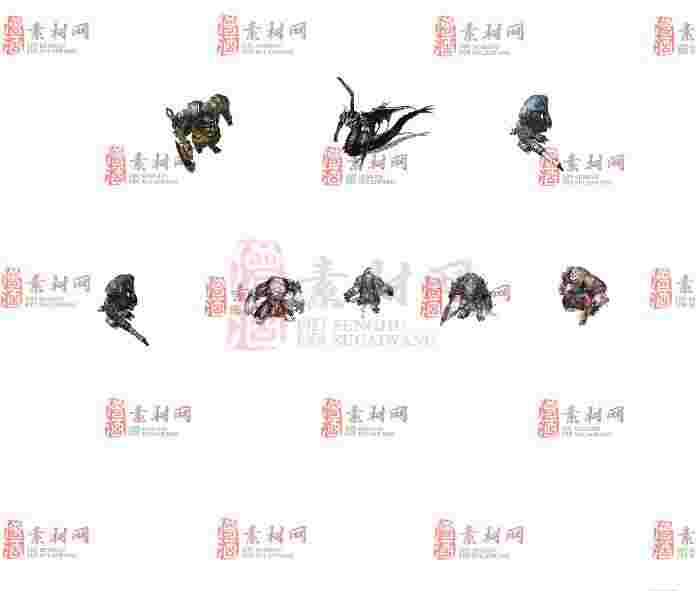 免费怪物素材0407B：73-1