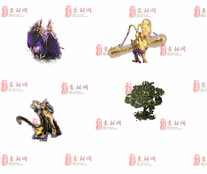 免费怪物素材0407B：76-2