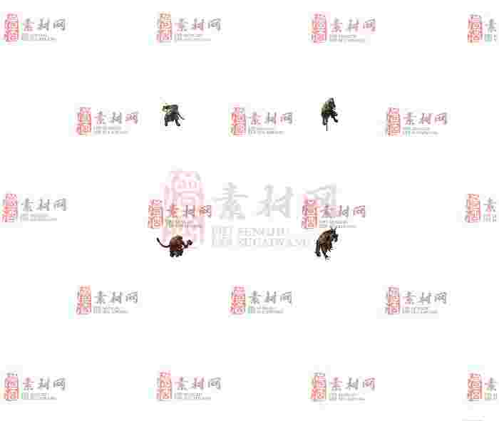 免费怪物素材0407B：94-1