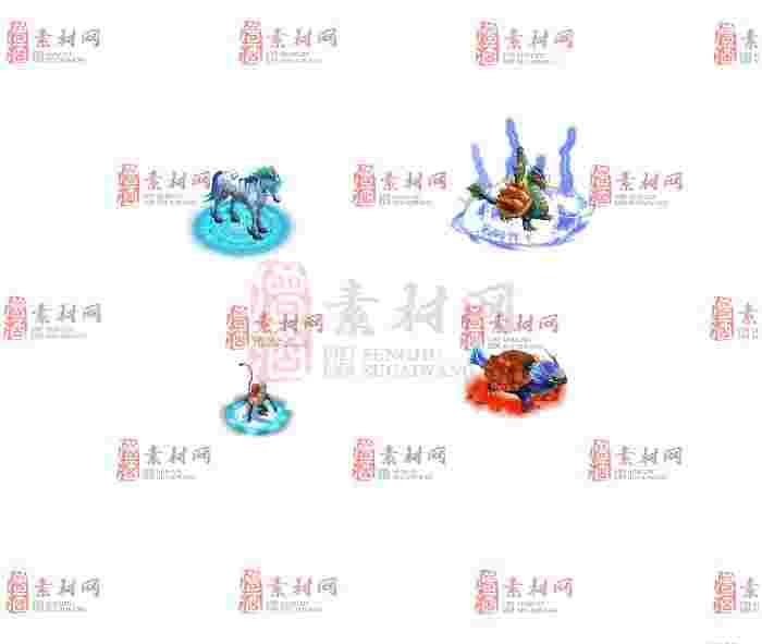 免费怪物素材0407B：98-1