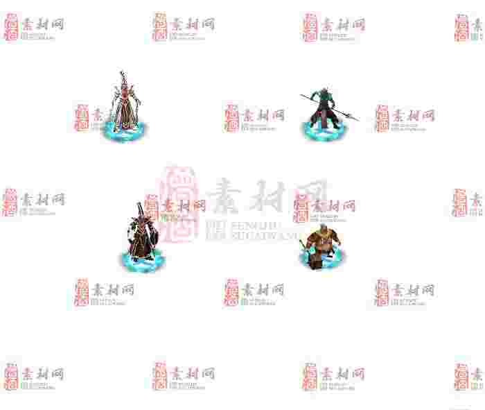 免费怪物素材0407B：100-1