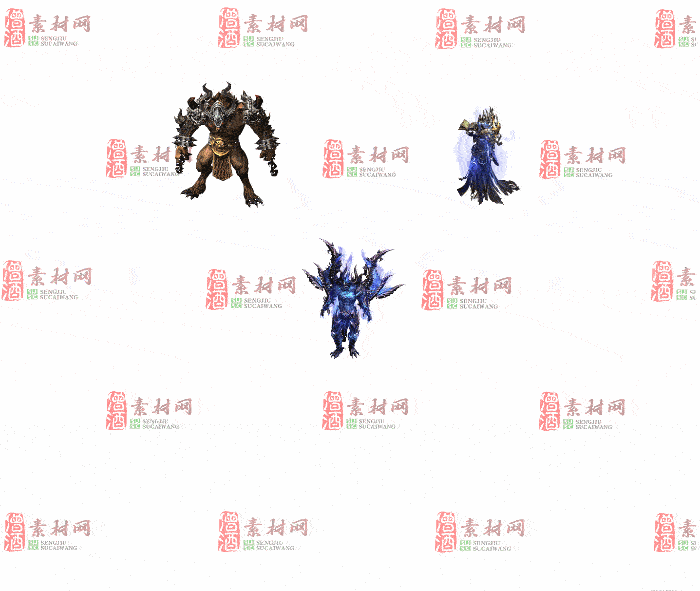 免费怪物素材0407C：5-2
