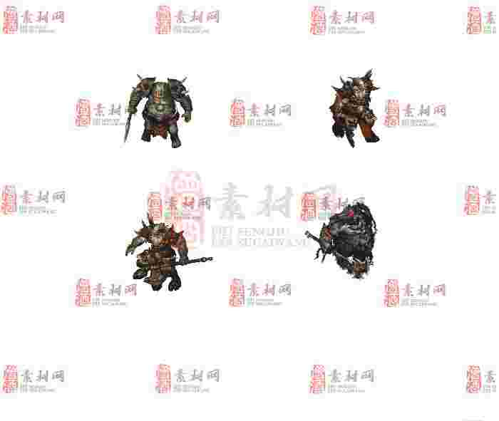 免费怪物素材0407C：7-1