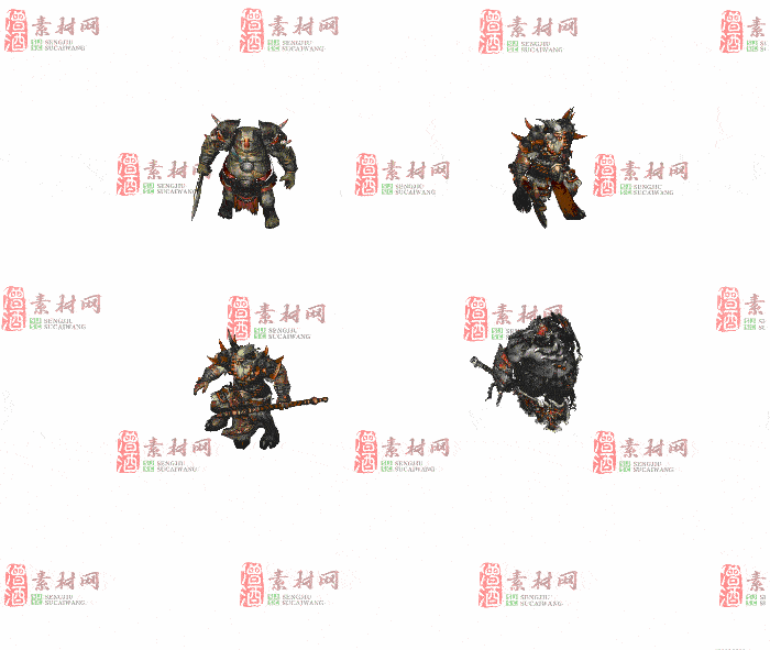 免费怪物素材0407C：7-2
