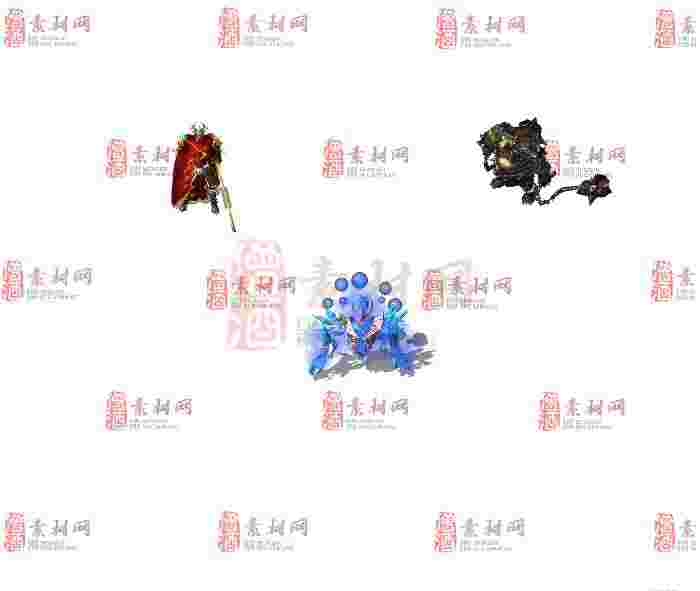 免费怪物素材0407C：8-1