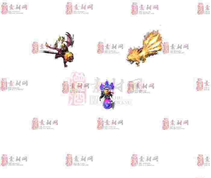 免费怪物素材0407C：9-1