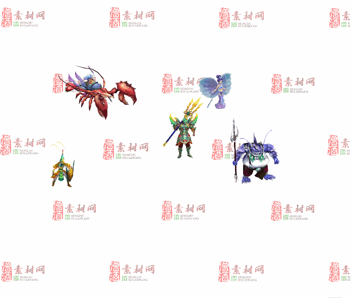 免费怪物素材0407C：24-2