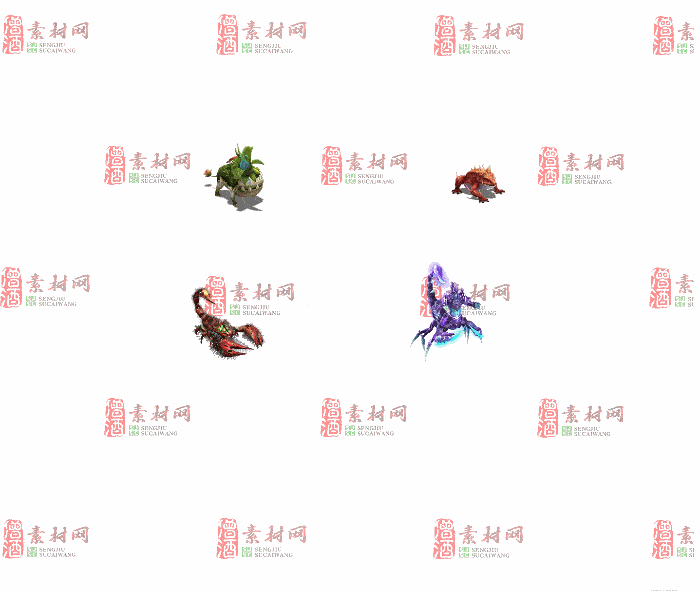 免费怪物素材0407C：26-2