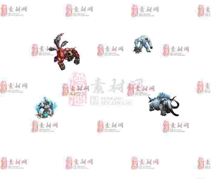 免费怪物素材0407C：50-1