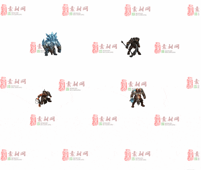 免费怪物素材0407C：51-2