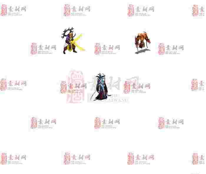 免费怪物素材0407C：55-1
