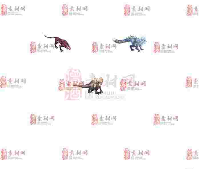 免费怪物素材0407C：56-1