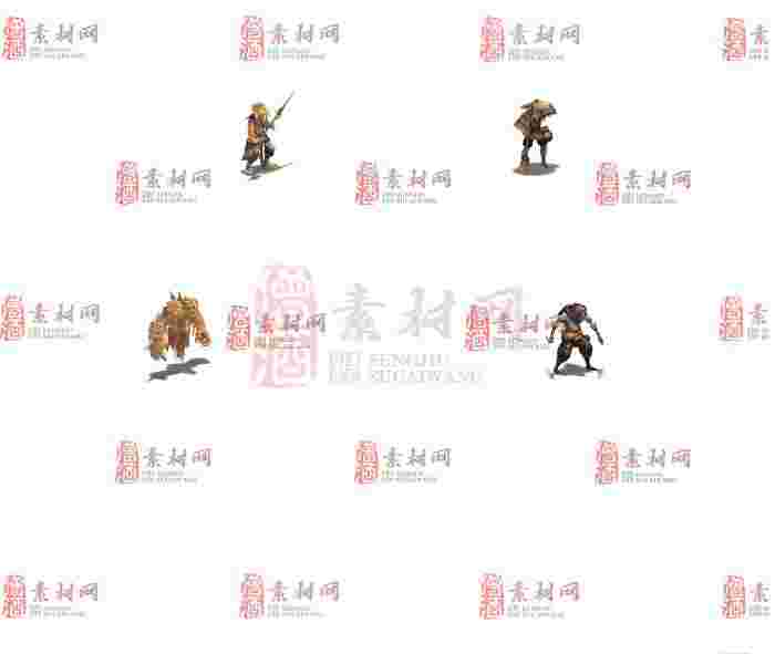 免费怪物素材0407C：58-1
