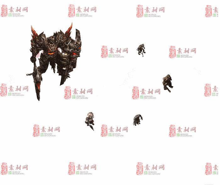 免费怪物素材0407C：63-2