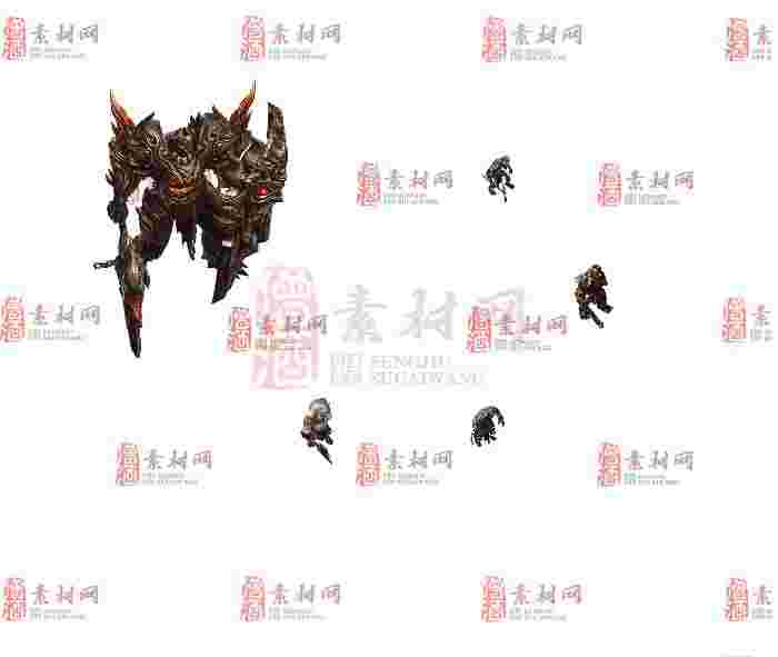 免费怪物素材0407C：63-1