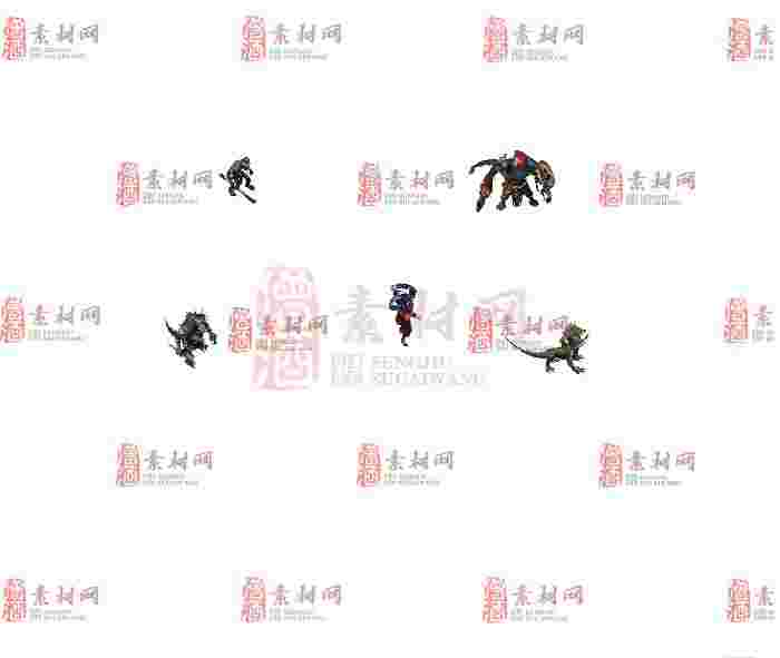 免费怪物素材0407C：64-1