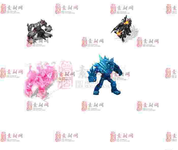 免费怪物素材0407C：67-1