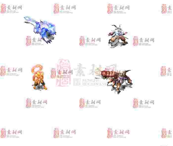免费怪物素材0407C：69-1