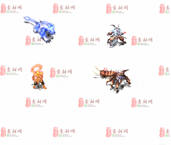 免费怪物素材0407C：69-2