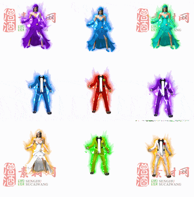 免费衣服素材0415A：86-2